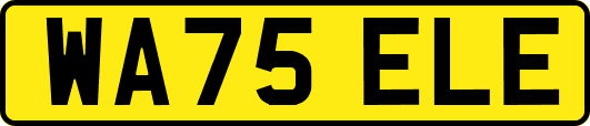 WA75ELE