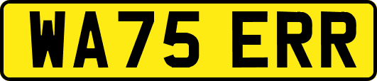 WA75ERR