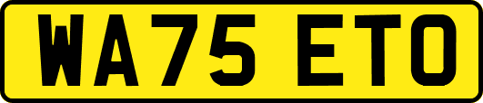 WA75ETO