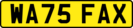 WA75FAX