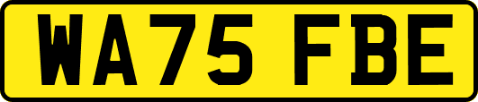 WA75FBE