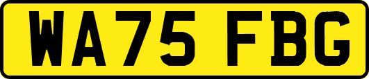 WA75FBG
