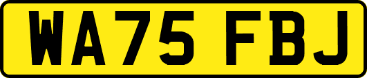 WA75FBJ