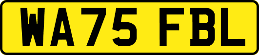 WA75FBL