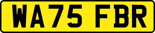 WA75FBR