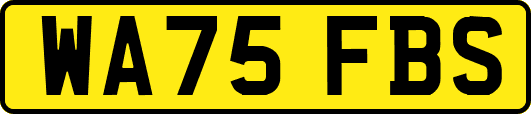 WA75FBS