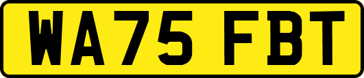 WA75FBT