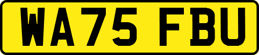 WA75FBU