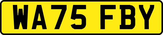 WA75FBY