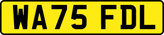 WA75FDL