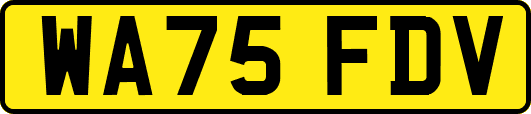 WA75FDV