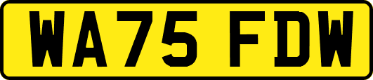 WA75FDW
