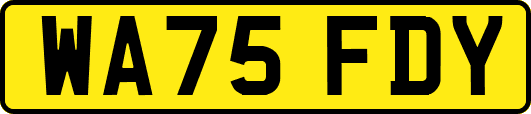 WA75FDY