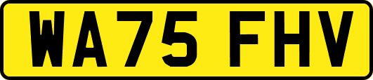 WA75FHV