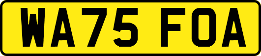 WA75FOA