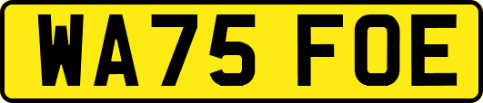 WA75FOE