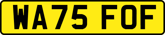 WA75FOF