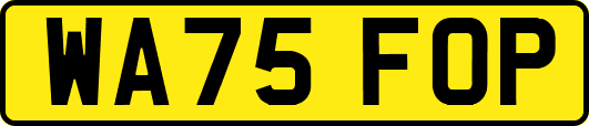 WA75FOP
