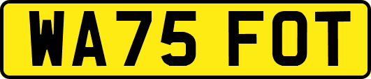 WA75FOT