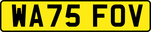 WA75FOV