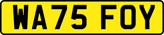 WA75FOY