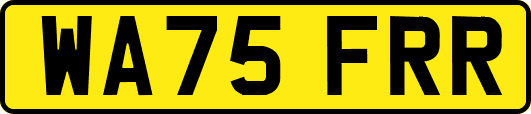 WA75FRR