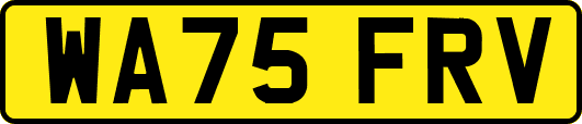 WA75FRV
