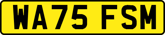 WA75FSM
