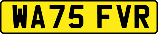 WA75FVR