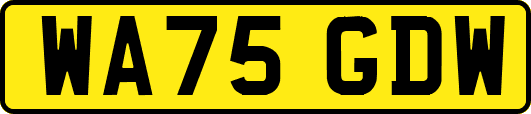 WA75GDW