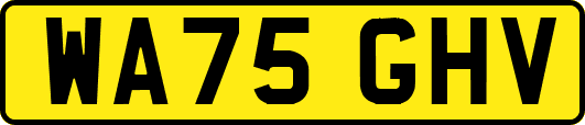 WA75GHV