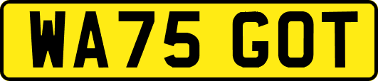 WA75GOT
