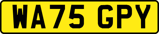 WA75GPY