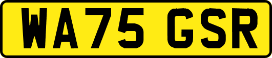 WA75GSR