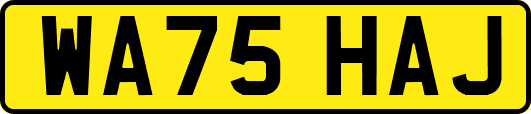 WA75HAJ