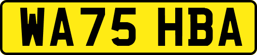 WA75HBA