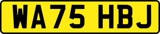 WA75HBJ