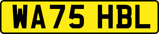 WA75HBL