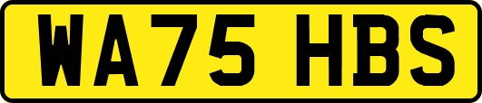 WA75HBS
