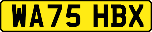WA75HBX