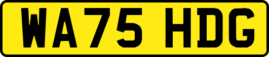 WA75HDG