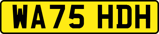 WA75HDH