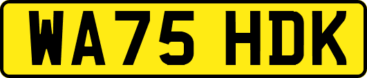 WA75HDK