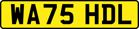 WA75HDL