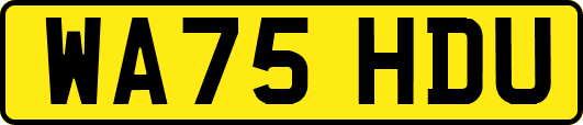 WA75HDU