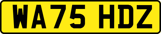 WA75HDZ