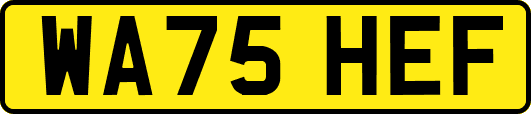 WA75HEF