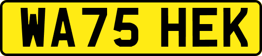 WA75HEK