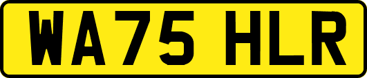 WA75HLR