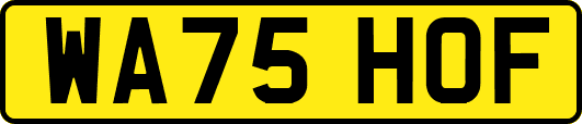 WA75HOF
